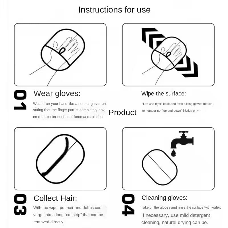 Cat Hair Removal Glove